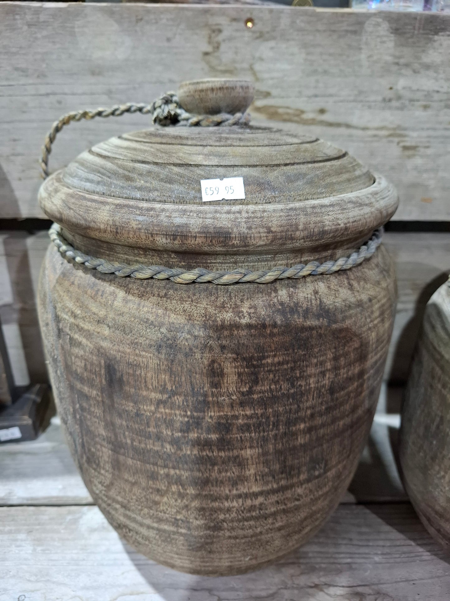 Pot met deksel