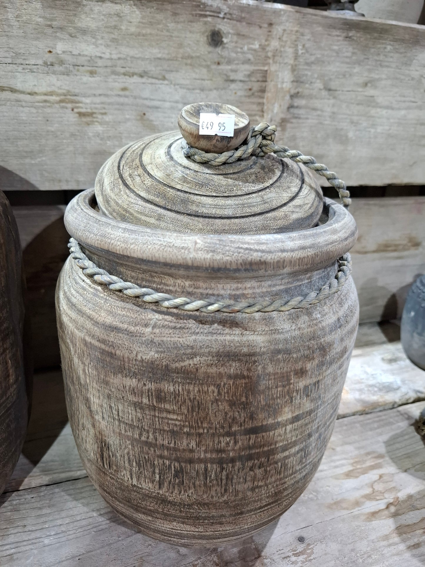 Pot met deksel