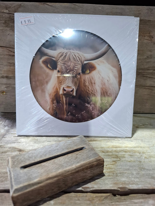 Glasplaat met print