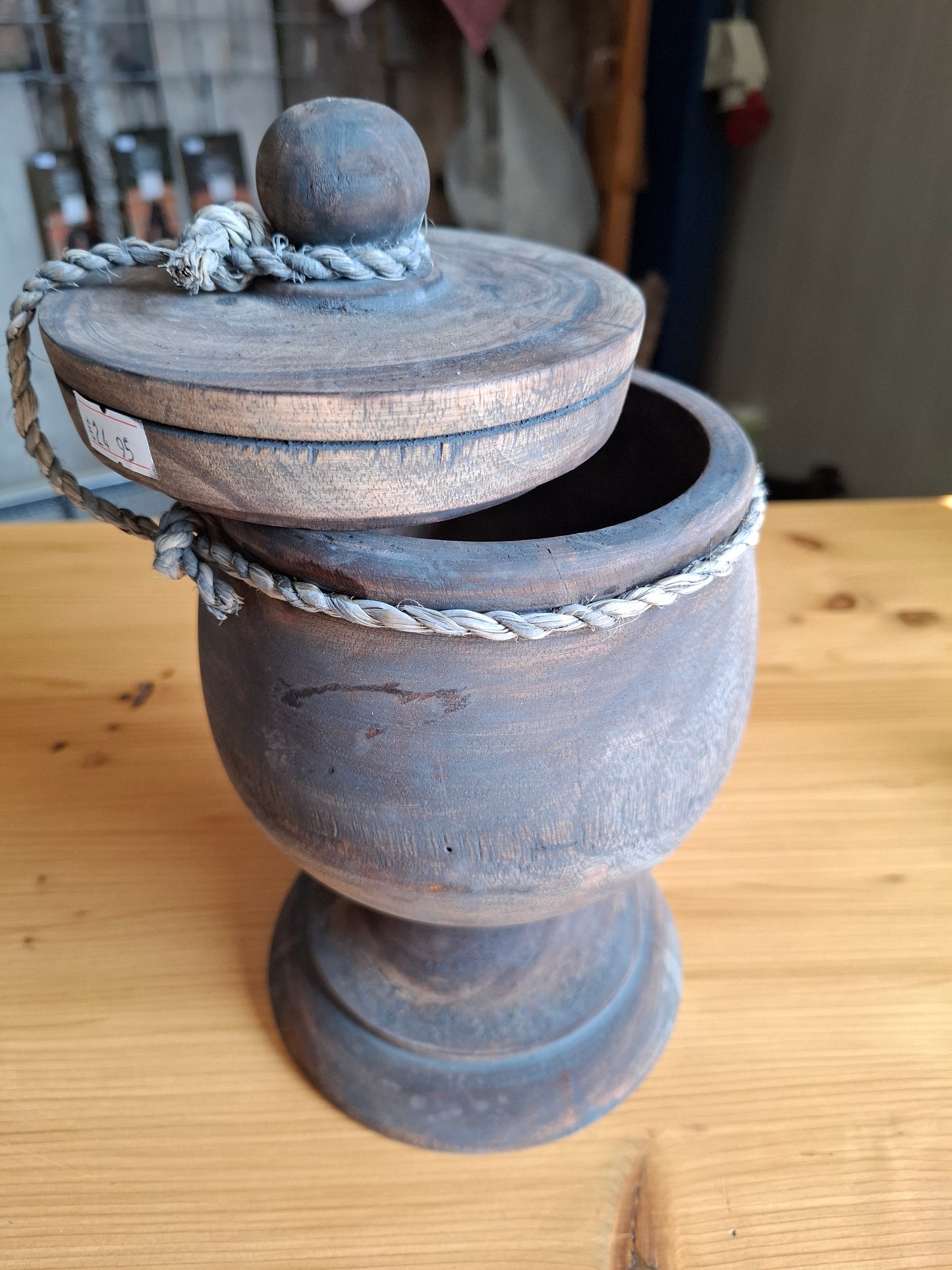 Houten pot