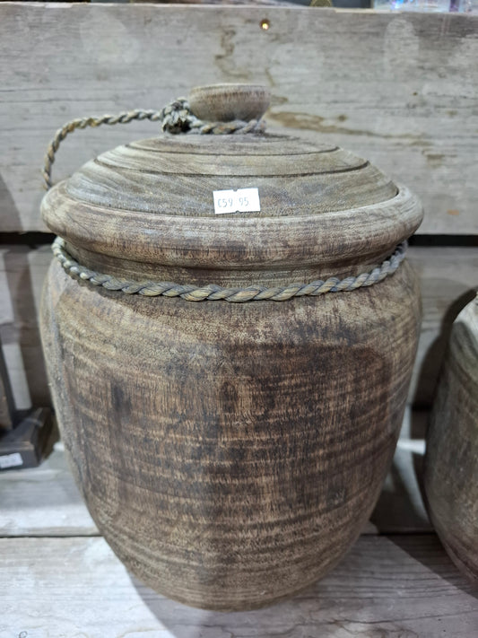 Pot met deksel