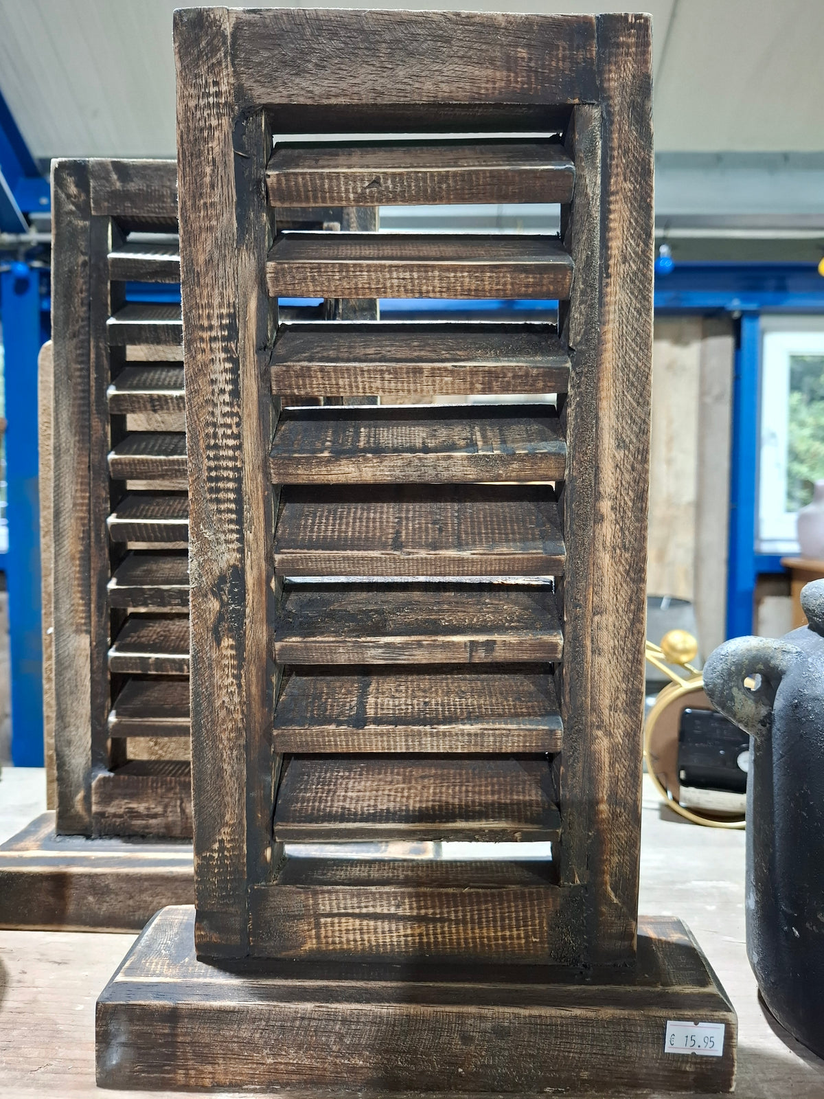 Houten luikjes