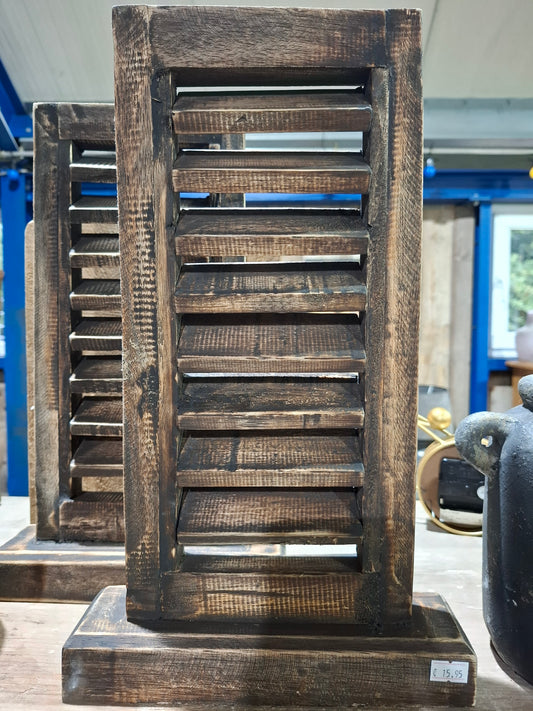 Houten luikjes